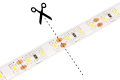 Bandă LED 12V | 3014 | 600LED | 5m | IP65 | Alb rece (6000K)