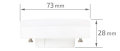 Bec LED GX53 10W 230V - Alb neutru (4000K)