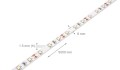 Bandă LED 12V | 2835 | 300LED | 5m | IP20 | Alb cald (3000K)