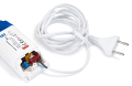 Set bandă LED 24V | 2835 | 120LED  | 2m | IP67 | NEON | 3000K + alimentator 24V 24W + Ștecher cu cablu de alimentare 1.9m