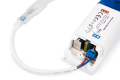 Set bandă LED 24V | 2835 | 120LED  | 2m | IP67 | NEON | 3000K + alimentator 24V 24W + Ștecher cu cablu de alimentare 1.9m