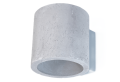 Corp de iluminat halogen montat pe zid LED Orbis Aplică rotundă - Beton