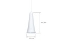 Lampă tavan suspendată din seria din seria Moderne & Scandi: Model SL6462 E27 - Alb