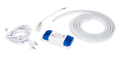 Set bandă LED 24V | 2835 | 120LED  | 2m | IP67 | NEON | 6000K + alimentator 24V 24W + Ștecher cu cablu de alimentare 1.9m