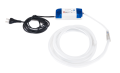  Set bandă LED 24V | 2835 | 120LED | 2m | IP67 | NEON | Albastră + alimentator 24V 24W + Ștecher cu cablu de alimentare 1.9m