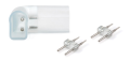 Conector pentru benzi LED Neon 24V/230V 8x16mm Colț tip: L transversal