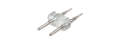 Conector pentru benzi LED Neon 24V/230V 8x16mm Lung o singură față