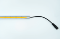 Conector LED PRO D MINI: bandă LED COB 8mm clips - priză DC 2.1/5.5