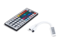 Controler infraroșu (IR) IR-RGB-44 72W pentru benzi LED RGB