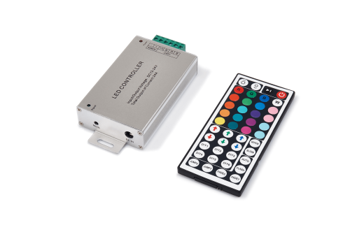 Controler infraroșu (IR) IR-RGB-44 288W pentru benzi LED RGB