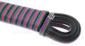 Cablu 4PIN x 0,35 pentru bandă LED RGB și alte dispozitive electrice 200m