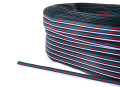Cablu 5PIN x 0,35 pentru bandă LED RGBW și alte dispozitive electrice 200m