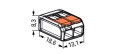 Conector Wago 221-412 2x0,2-4mm² Compact