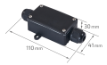 Conector cablu etanș ZH-0103 230V 3PIN CSJ 3x1.5 cutie IP68