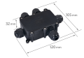  Conector cablu etanș ZH-0106 230V CSJ 5x cutie IP68