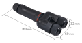Conector cablu etanș ZH-0114 CSJ-U IP68 0,5-2,5mm