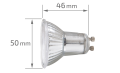 Bec LED GU10 Vita Dimm 6W reglabil - Alb neutru (4000K)