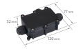  Conector cablu etanș ZH-6486 230V 4PIN CSJ 4x1.5 cutie IP68