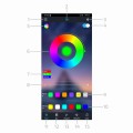 Controler Bluetooth MH-BLUETOOTH-004 USB pentru benzi LED RGB - Negru