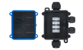 Conector cablu etanș CNP725-4T-A 450V 41A - cutie rezistentă la apă IP68 cu presetupe