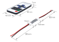 Controler radiofrecvență (RF) RF-1CH-11v2  pentru benzi LED monocolore
