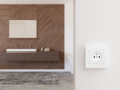 Priza electrică pentru ramă Bianka 230V 16A simplă cu împământare - Albă