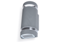 Lampă de fațadă - aplică de grădina - corp de iluminat exterior GU10 LED Hana rotund - Grafit