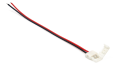 Conector CN-01: bandă LED 8 mm clemă - cablu