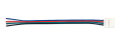 Conector CN-03: bandă LED 10 mm RGB clemă - cablu