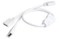 Conector CN-19: bandă LED 10mm RGB - splitter 2x