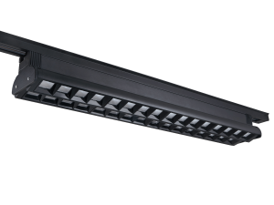 Suport halogen pe șină LED Steka Linda Duo 48W 60cm - Negru - Alb neutru (4000K)