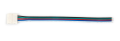 Conector CN-27: bandă LED 12 mm RGBW clemă - cablu