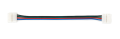 Conector CN-28: bandă LED 12 mm RGBW 2x cleme cu cablu