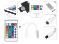 Controler infraroșu (IR) IR-RGB-24 pentru benzi LED RGB