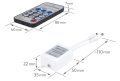 Controler infraroșu (IR) IR-1CH-14 pentru benzi LED monocolore