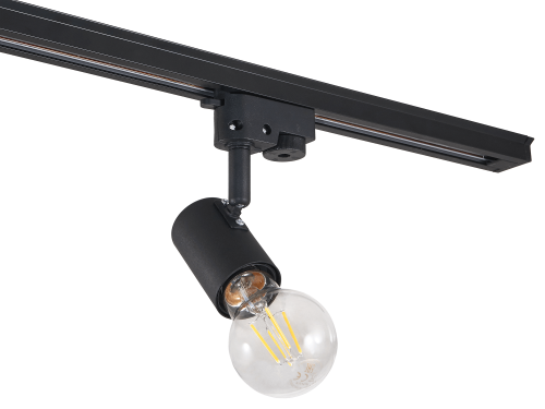 Aplica halogen pe șină E27 LED Steka Halo - Negru