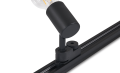 Aplica halogen pe șină E27 LED Steka Halo - Negru
