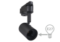 Aplica halogen pe șină E27 LED Steka Halo - Negru