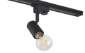Aplica halogen pe șină E27 LED Steka Halo - Negru