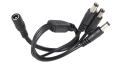 Conector CN-29: 1x priză 3x fișe 2.1/5.5mm