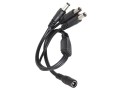 Conector CN-29: 1x priză 3x fișe 2.1/5.5mm
