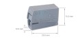 Conector Wago 224-101 2x1,0-2,5mm2