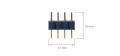 Conector CN-15: bandă LED 10mm RGB - scară
