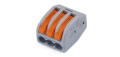 Conector Wago 222-413 3x0,08-4,0mm²