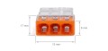 Conector Wago 2273-203 3x0,5-2,5mm2