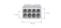 Conector Wago 2273-208 8x0,5-2,5mm2 