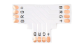 Conector CN-13: bandă LED 10 mm RGB T