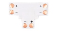 Conector CN-16: bandă LED 8 mm T