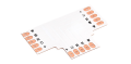 Conector CN-63: bandă LED 12 mm RGBW T