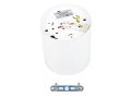 Corp de iluminat montat pe zid E27 3011 - Alb
